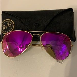 purple aviators